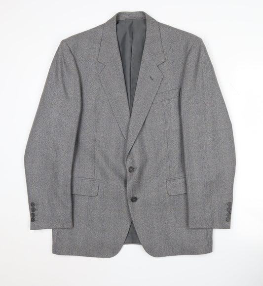 Centaur Men's Grey Wool Suit Jacket 40S