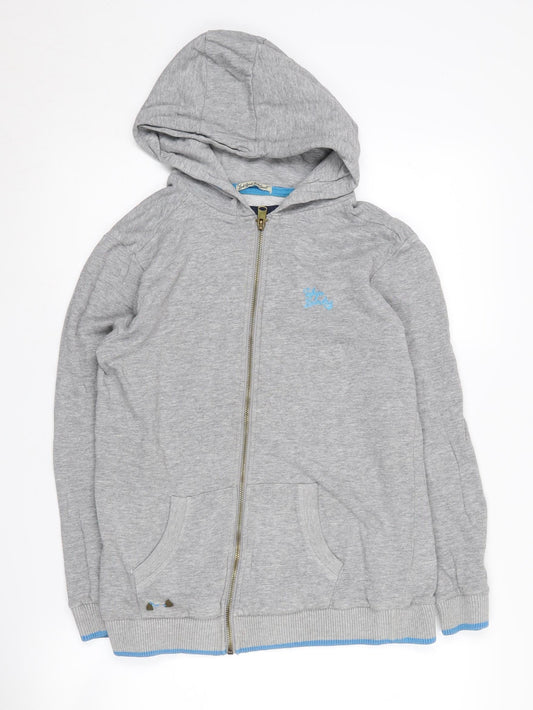Tokyo Laundry Boys Grey Full Zip Hoodie 13 Years