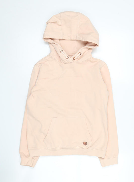 Firetrap Girls Beige Hoodie 11-12 Years Pullover Casual