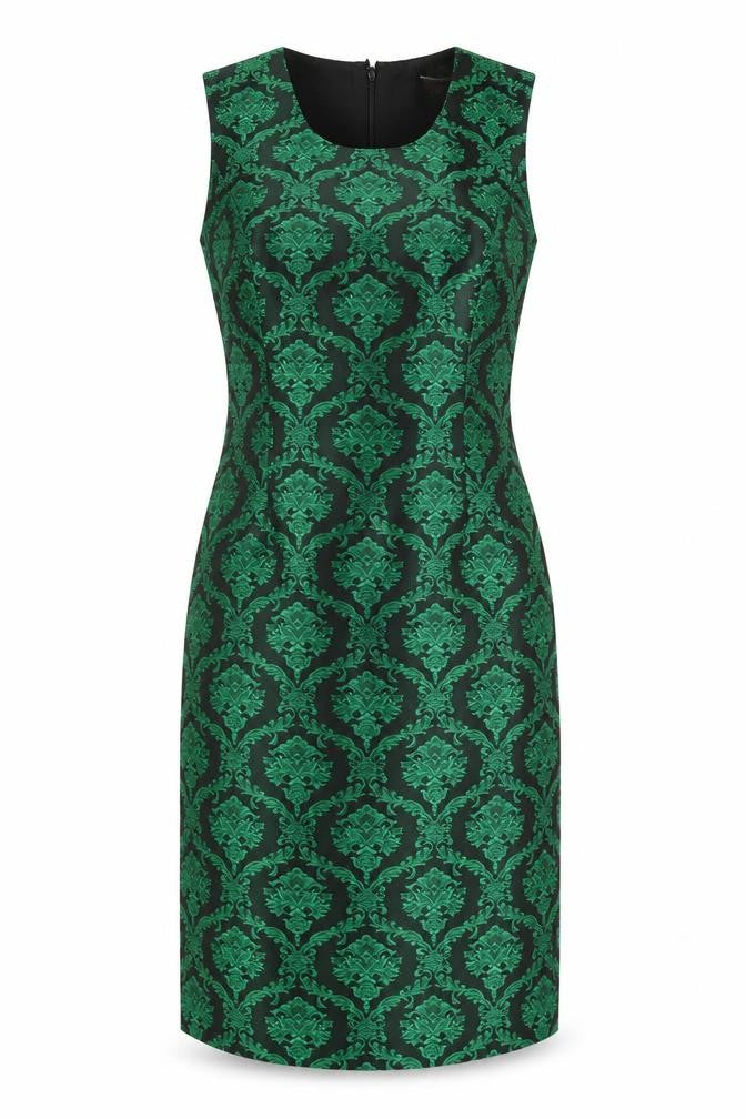 Banana Republic Women's Green Sheath Dress Size 4