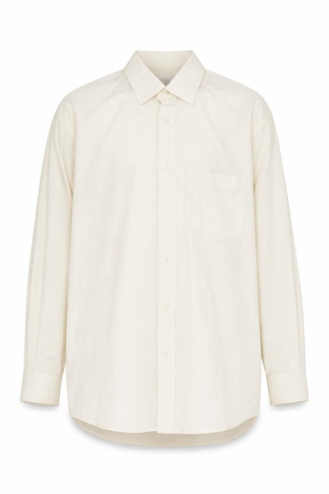 Van Heusen Men's Ivory Long Sleeve Shirt 15 1/2