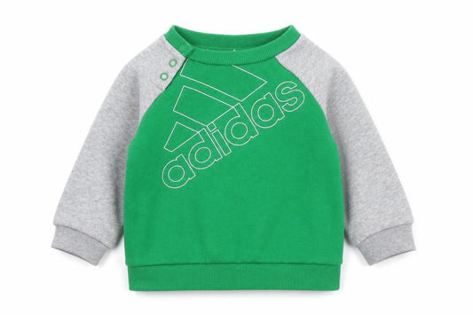Adidas Unisex Baby Jumper Green 3-6M Pullover Style