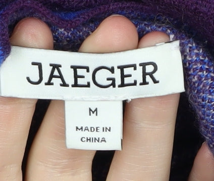Jaeger Women's Multicoloured Merino Wool Pullover M