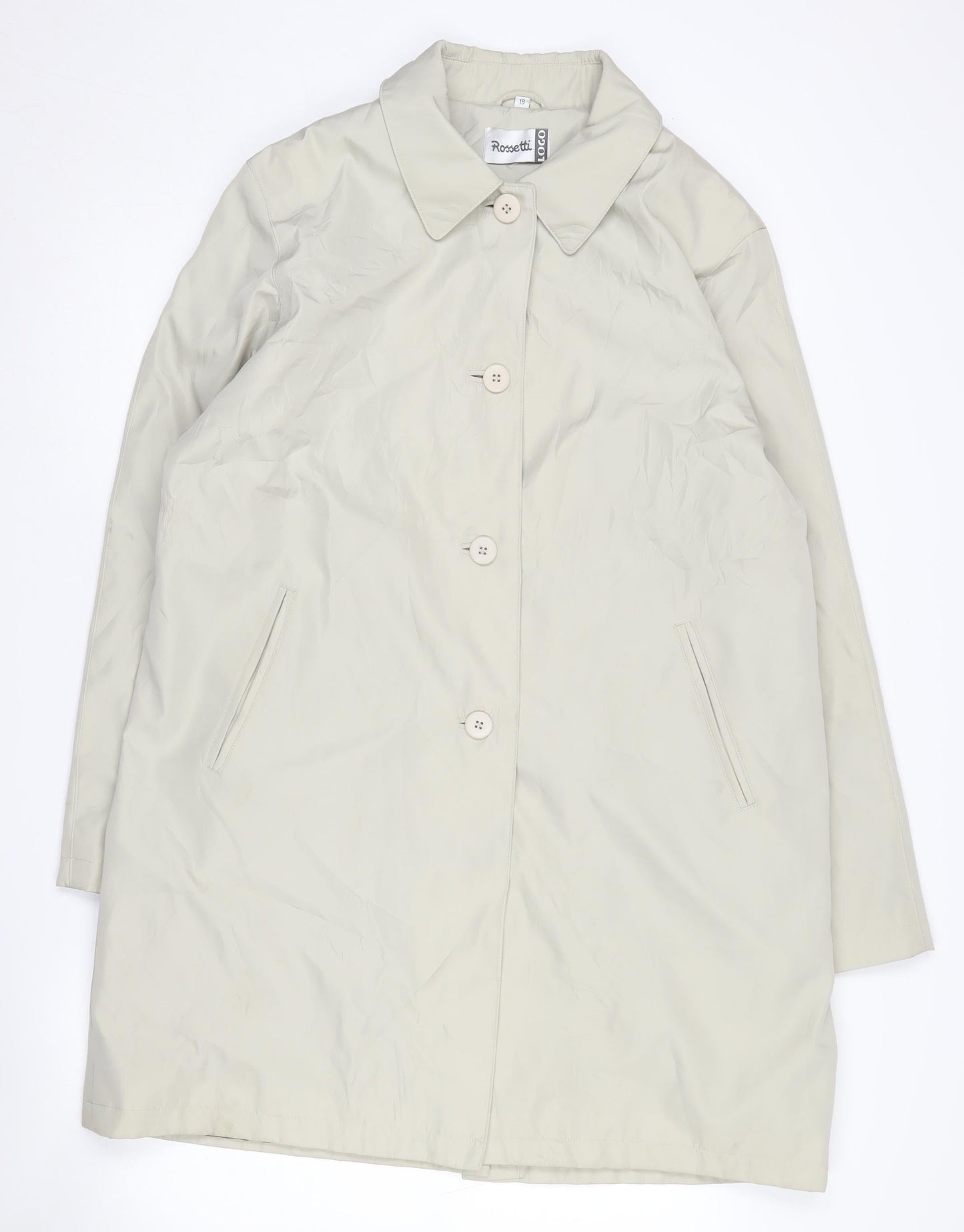 Rossetti Women's Ivory Overcoat Size 18