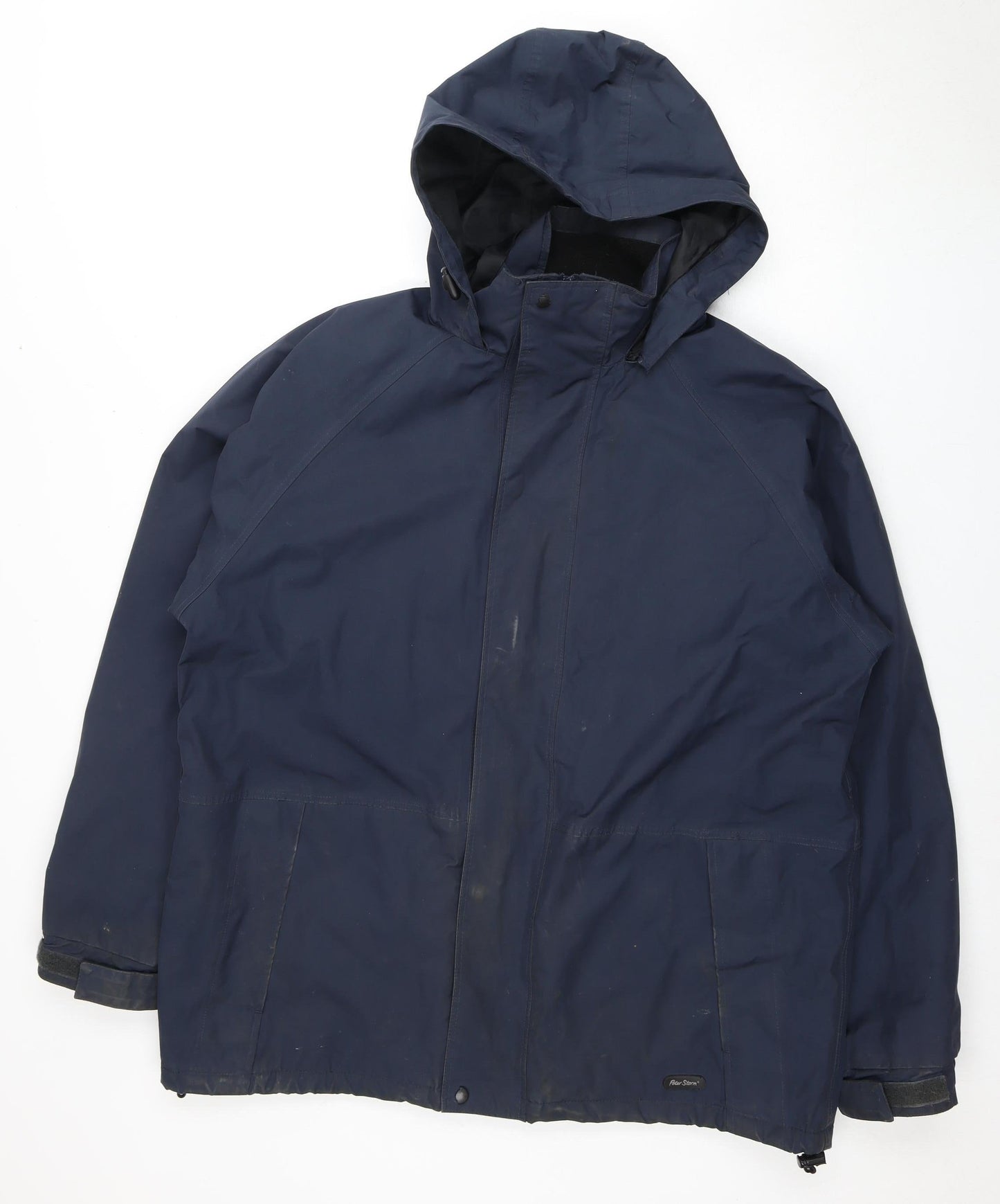 Peter Storm Men's Blue L Waterproof Rain Coat
