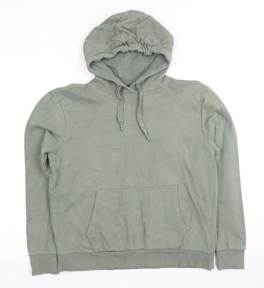 Mountain Warehouse Green Pullover Hoodie, Size 12, Unisex