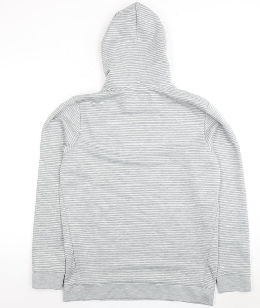 Jack & Jones Men's Grey Pullover Hoodie M