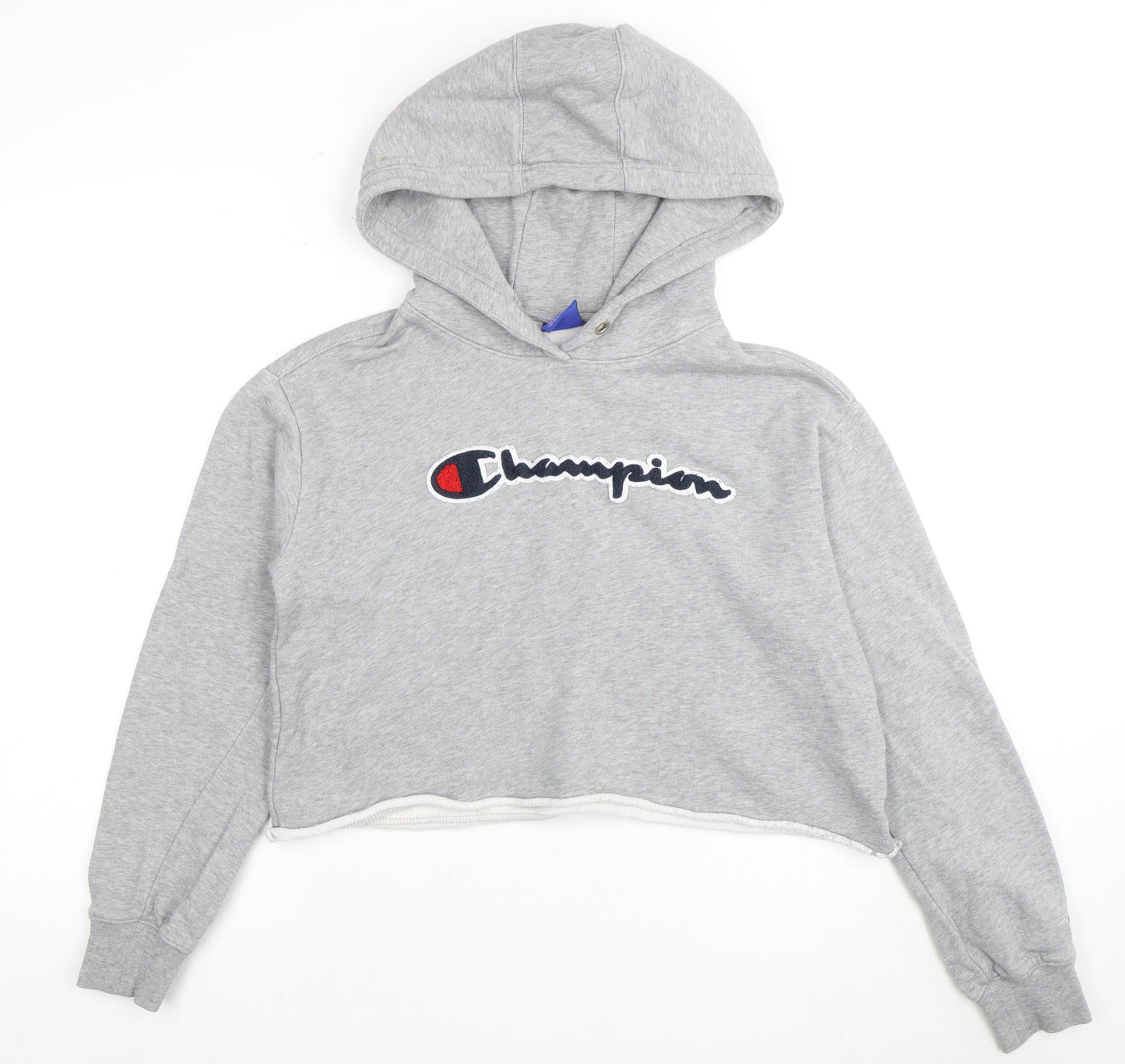Champion Women's Grey Pullover Hoodie - Size S