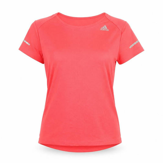 Adidas Women's Pink XS Running T-Shirt, Breathable