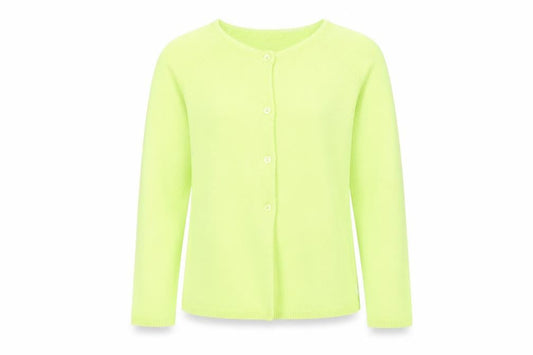 Joules Girls Green Cardigan 10 Years Acrylic Cotton