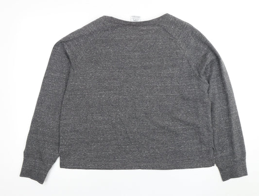 Champion Unisex Grey Sweatshirt Large Crew Neck
