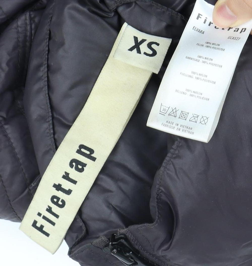 Firetrap Women's Black XS Mid-Length Puffer Jacket