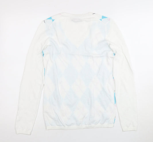 Tommy Hilfiger Women's Argyle Pullover Jumper S