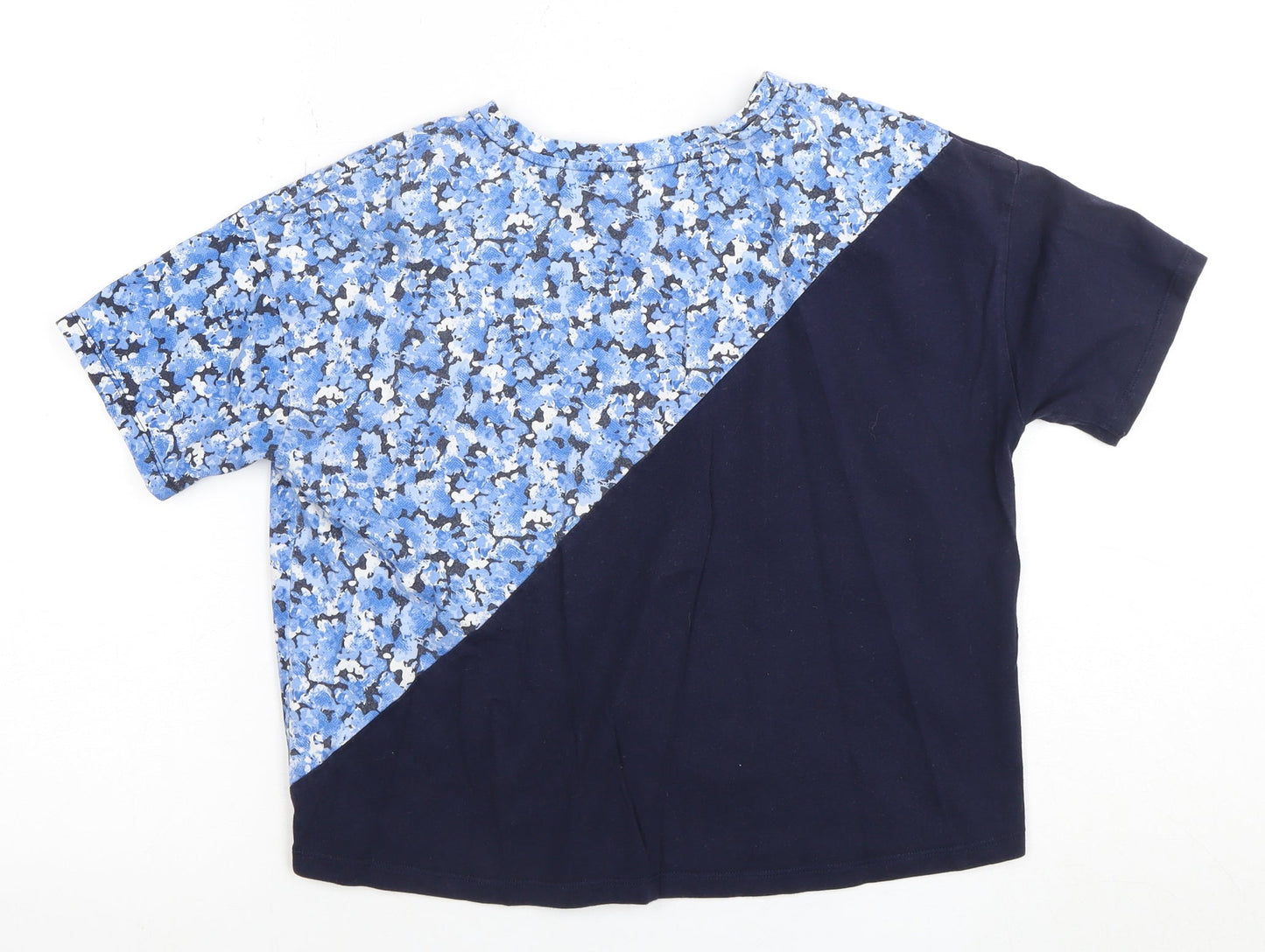 Athleisure by Rattray Women's Blue Floral T-Shirt S