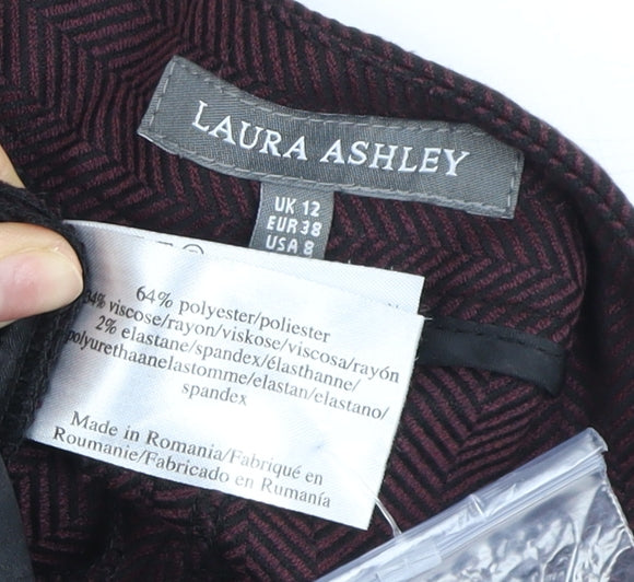 Laura Ashley Women's Multicoloured Trousers Size 12