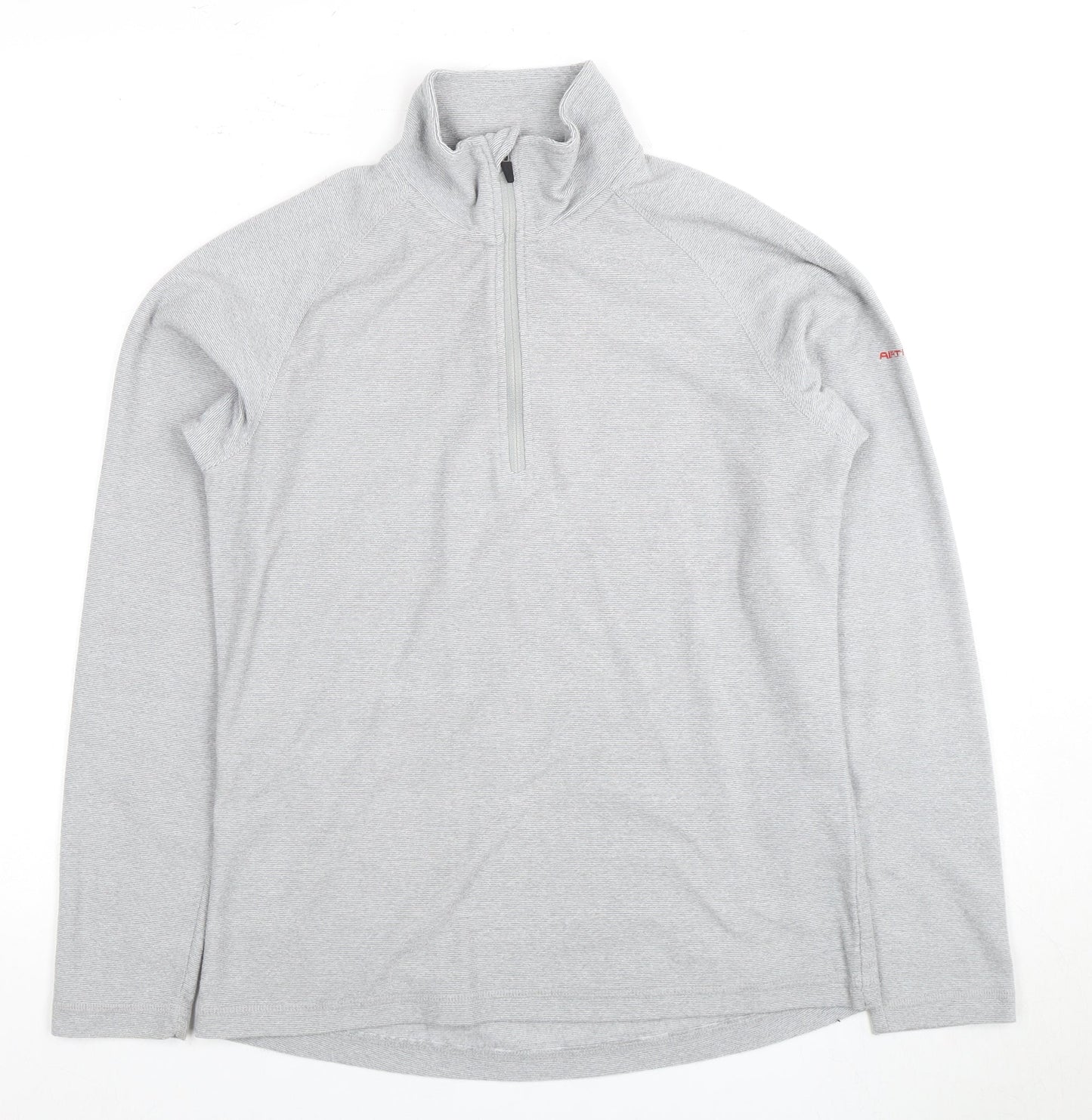 Trespass Grey Pullover Unisex Sweatshirt, Size 6, High Neck