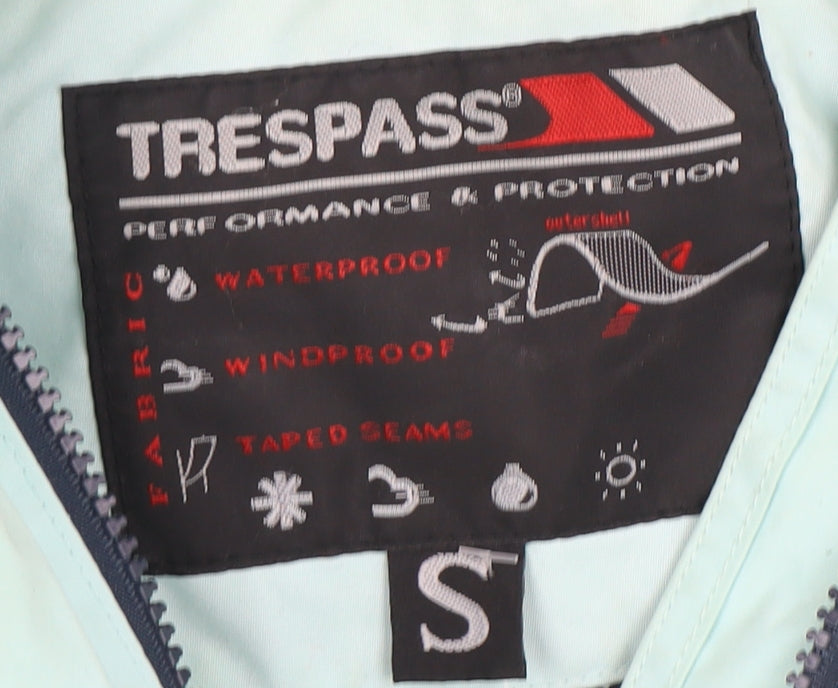 Trespass Women's Green Waterproof Parka Jacket S