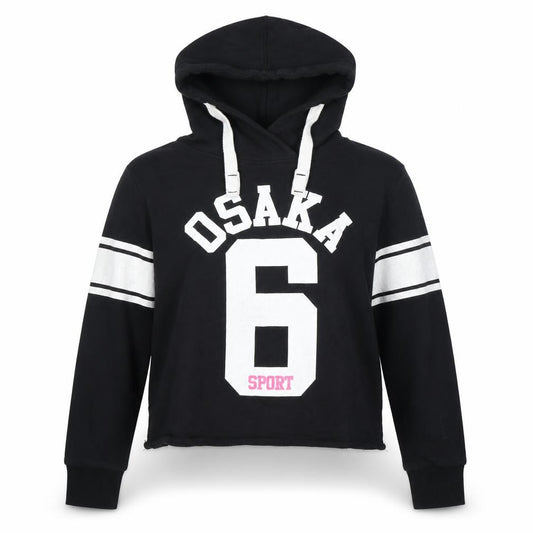 Womens UK XS Regular Superdry Black Pullover Hoodie