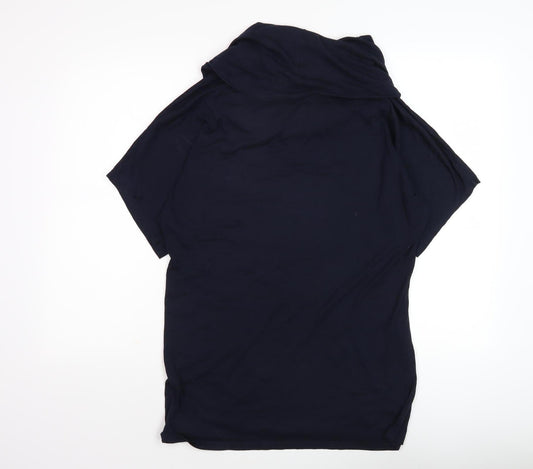 Kew.159 Women’s Black Cowl Neck Top Size L