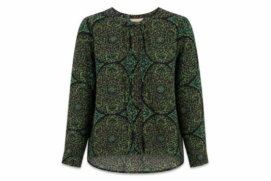 Womens UK Size M Banana Republic Multicoloured Polyester Blouse