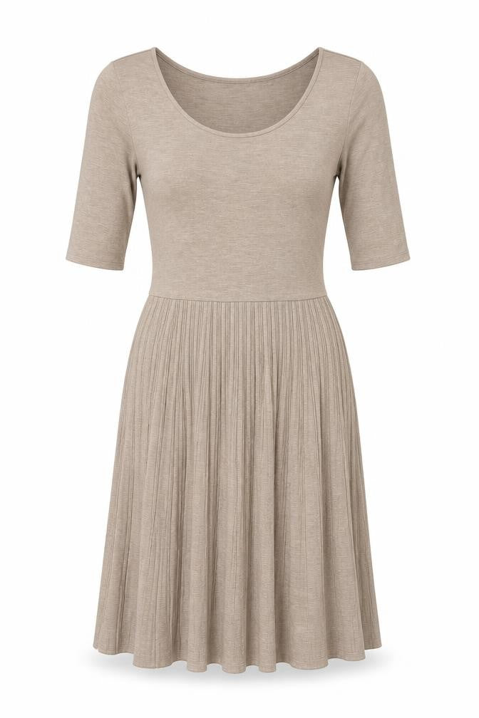 Banana Republic Women's Beige A-Line Dress Size 8