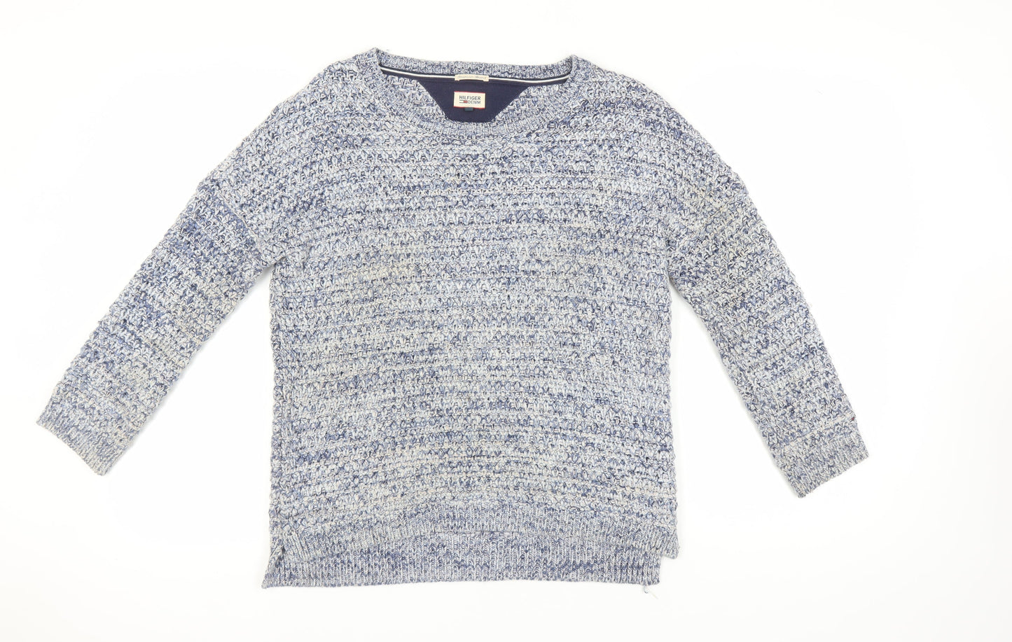 Hilfiger Denim Women's Multicoloured Pullover Jumper Size S