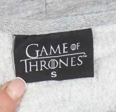 Game of Thrones Grey Pullover Hoodie S Unisex