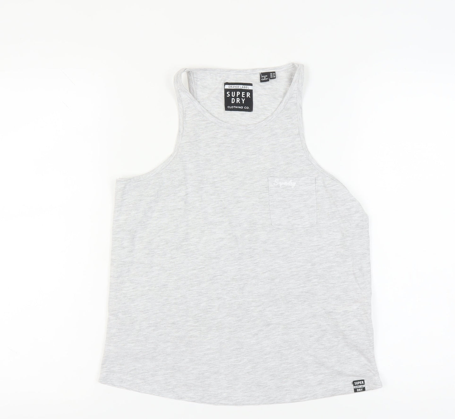 Superdry Women's Grey Tank Top Size 10