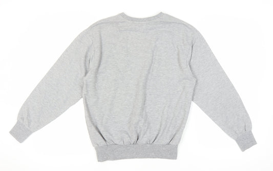 Harry Potter Women's Grey Sweatshirt, Size 12, Logo Print
