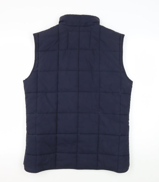 Jack Wills Men's Blue Puffer Waistcoat M