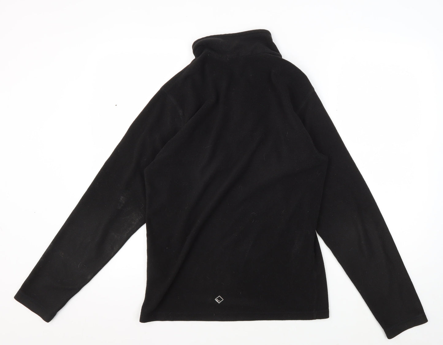 Regatta Unisex Black Fleece 1/4 Zip Sweatshirt