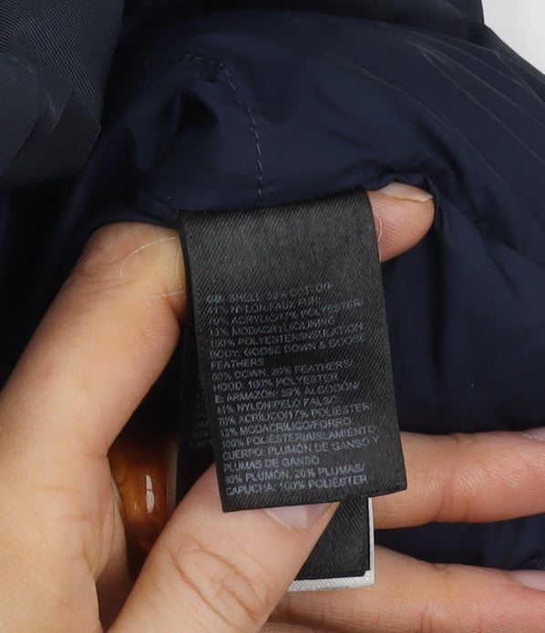 The North Face Women's Blue Parka Jacket M