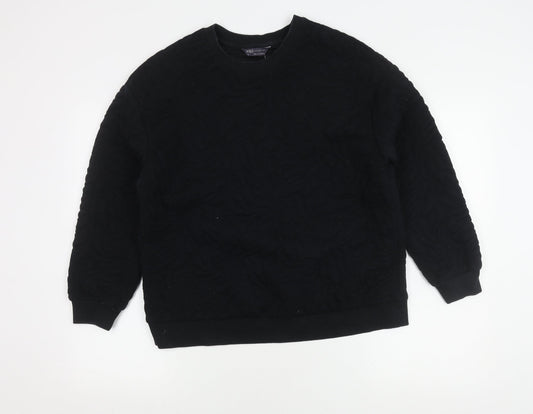 Marks and Spencer Women's Black Pullover Sweatshirt Size 14