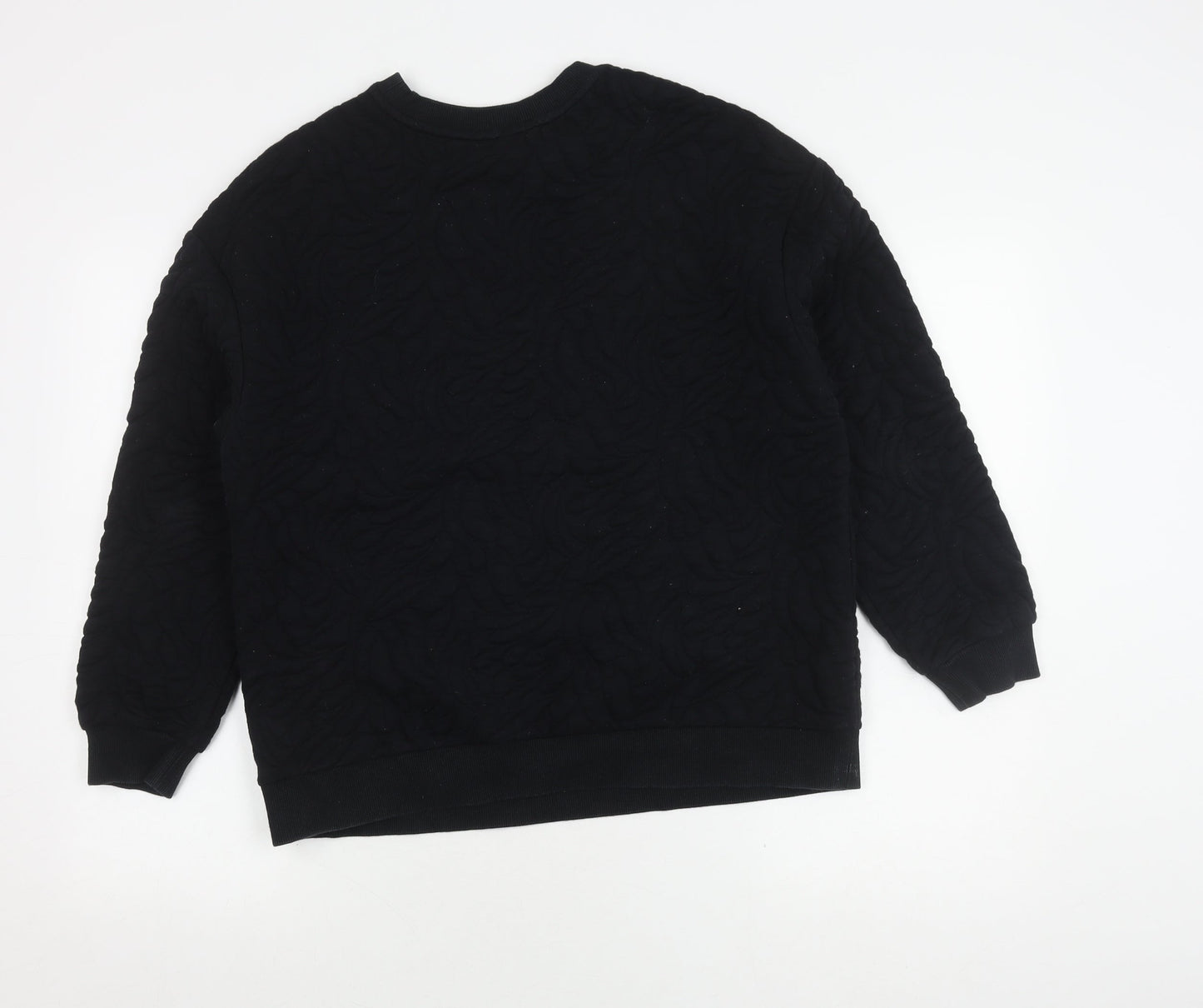 Marks and Spencer Women's Black Pullover Sweatshirt Size 14