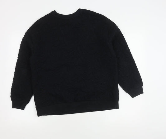 Marks and Spencer Women's Black Pullover Sweatshirt Size 14