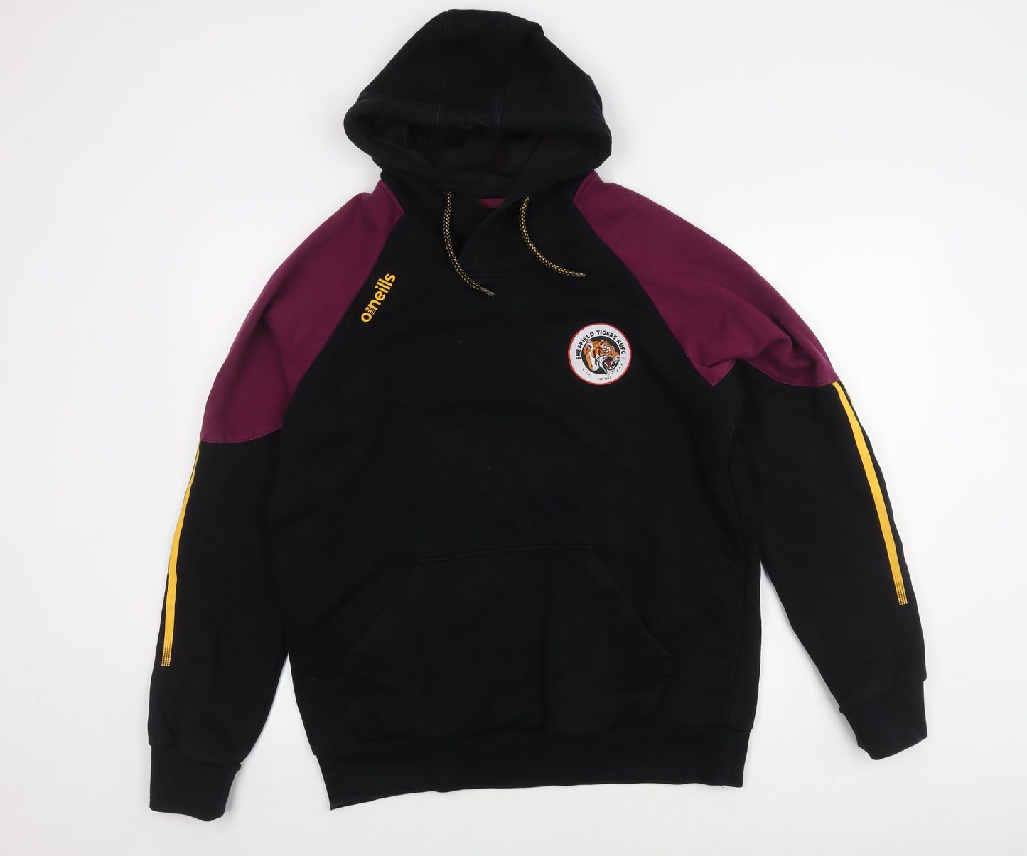 O'Neills Men's Black Pullover Hoodie L