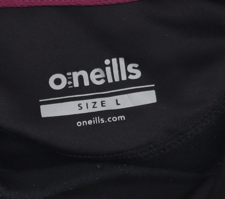 O'Neills Men's Black Pullover Hoodie L