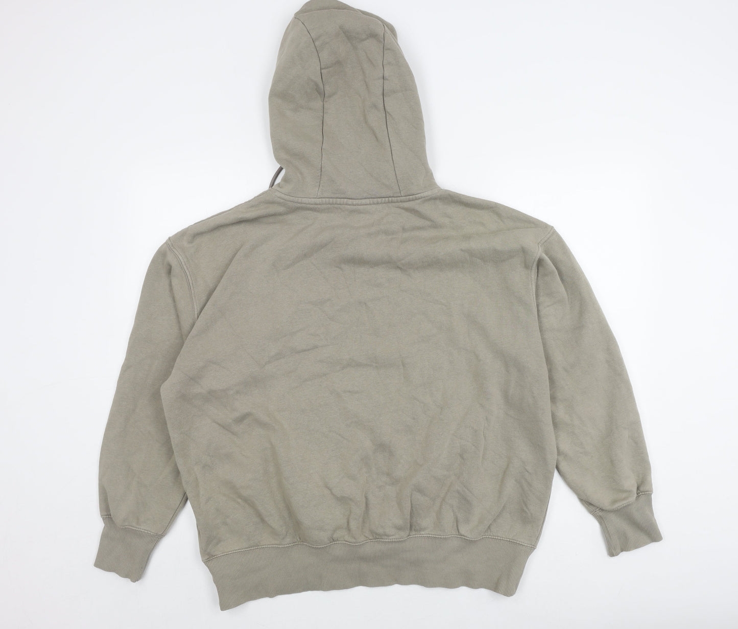 Nike Men's Beige Pullover Hoodie M Hooded