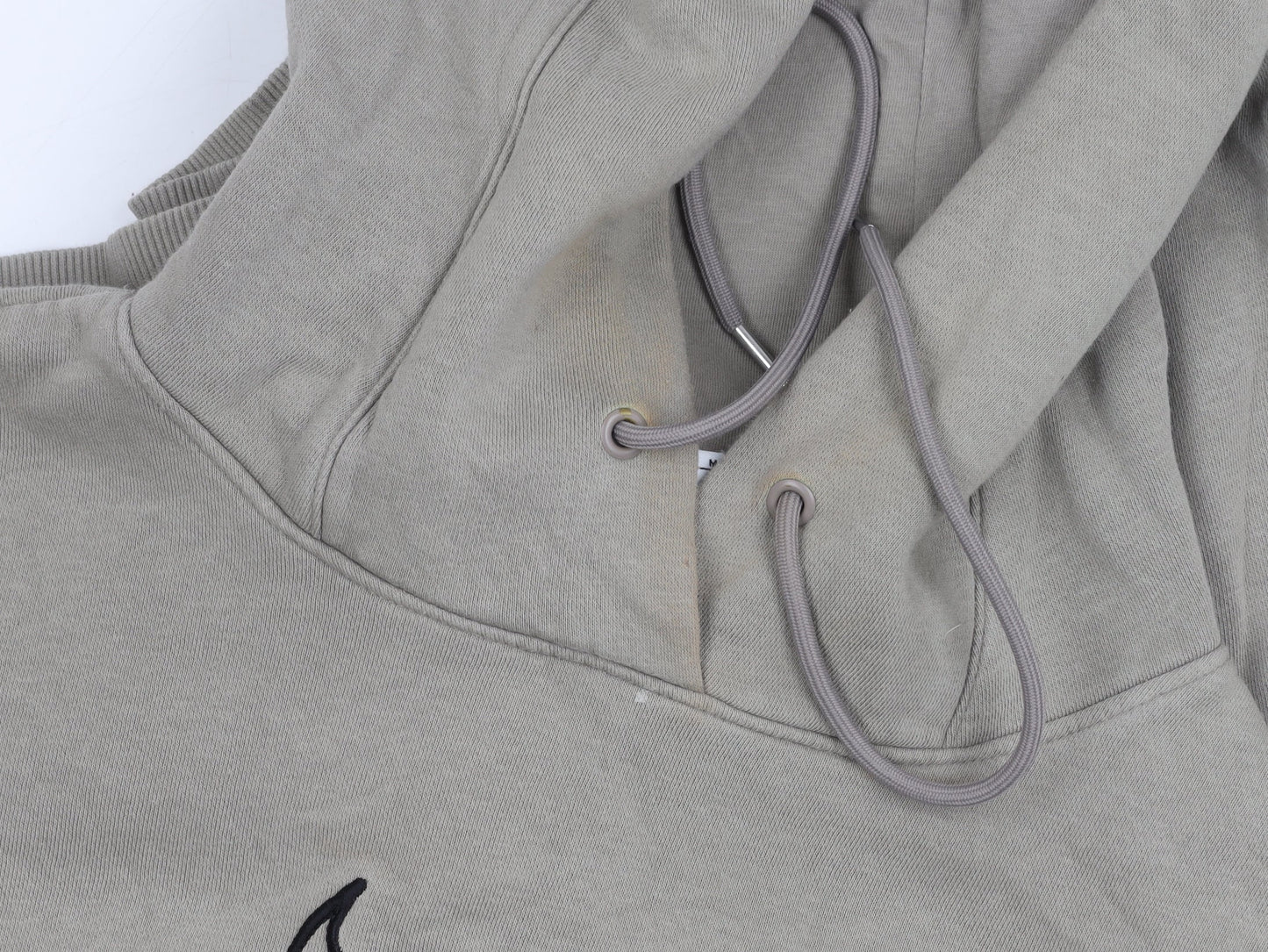 Nike Men's Beige Pullover Hoodie M Hooded