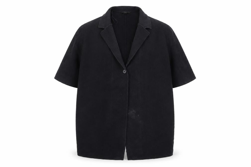 COS Women's Black Mid-Length Coat Size M