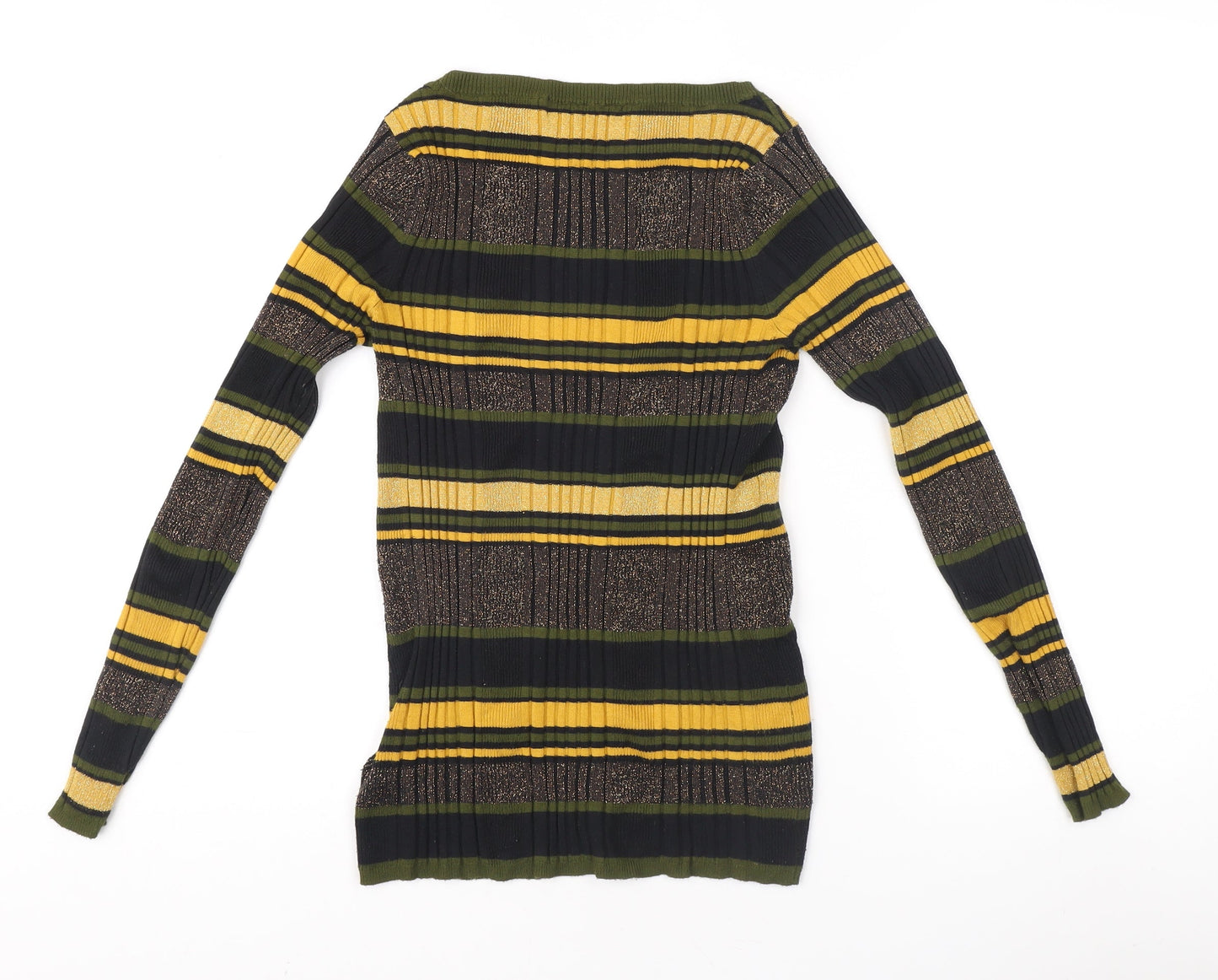 Marks and Spencer Women's Multicoloured Striped Pullover