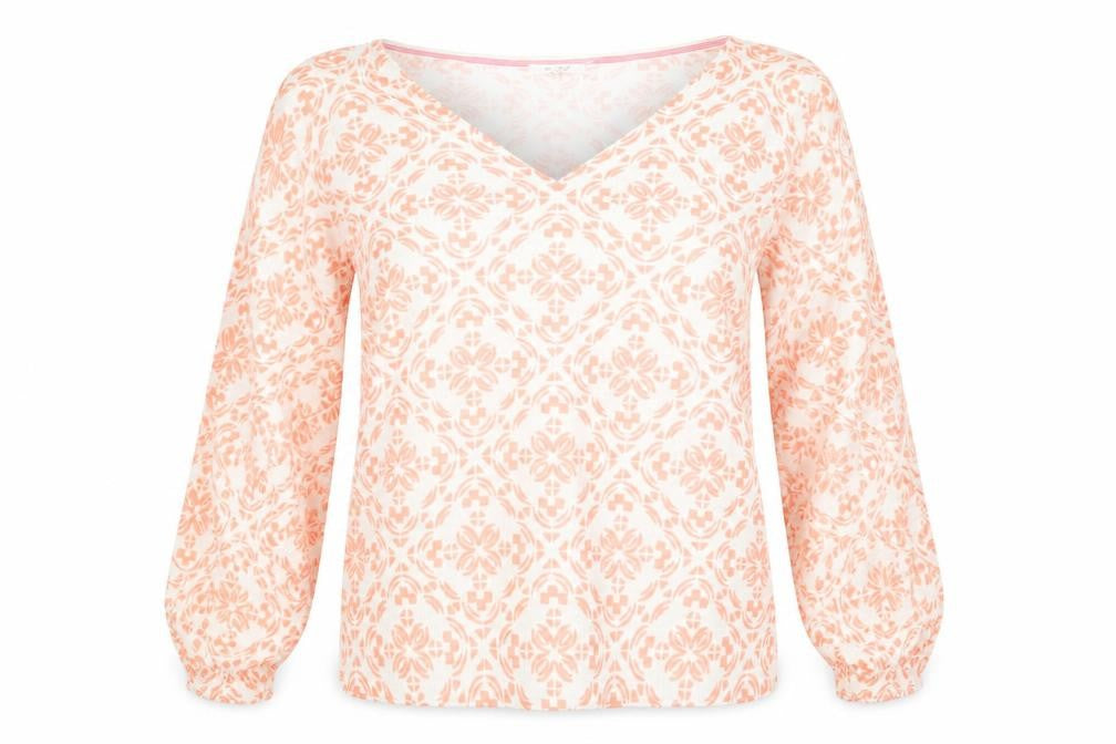Womens UK 16  White Stuff Pink Pullover Tight-Knit