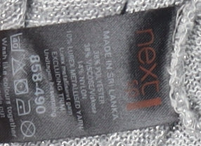 Next Women's Grey 3/4 Sleeve Top Size 14