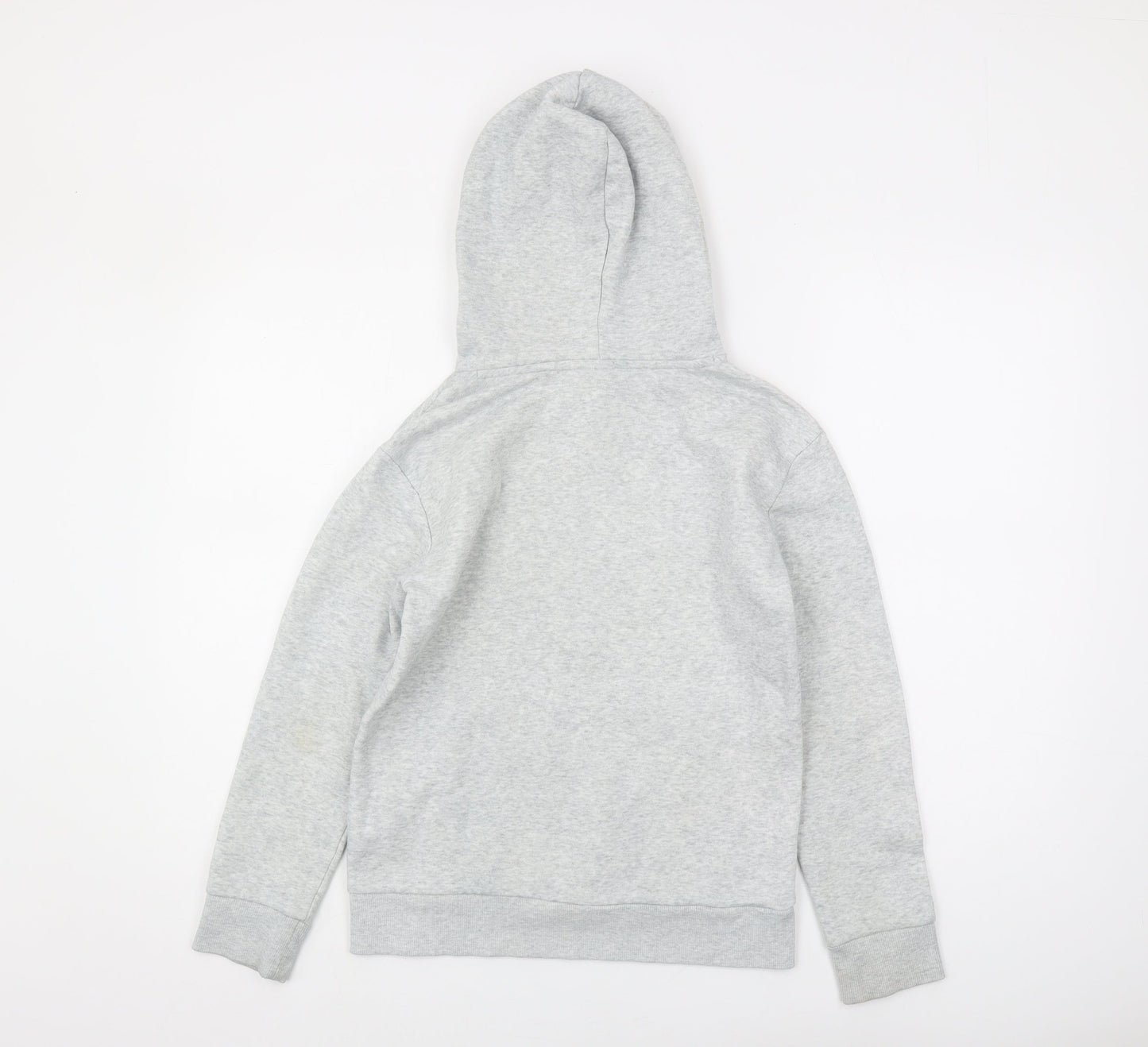 Puma Boys Grey Pullover Hoodie, Size 11-12, Casual Wear