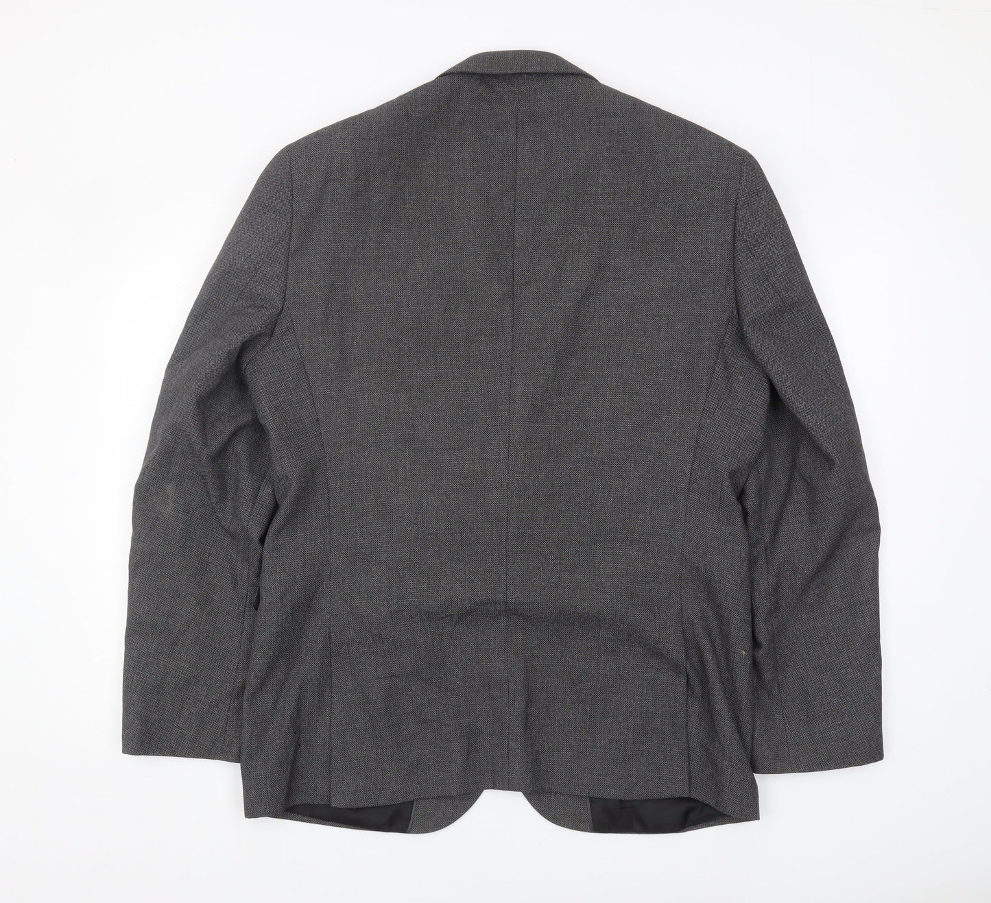 Next Men's Grey Blazer, 42R Regular Fit