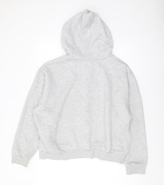 Mckenzie Unisex Grey Full Zip Hoodie Size 16