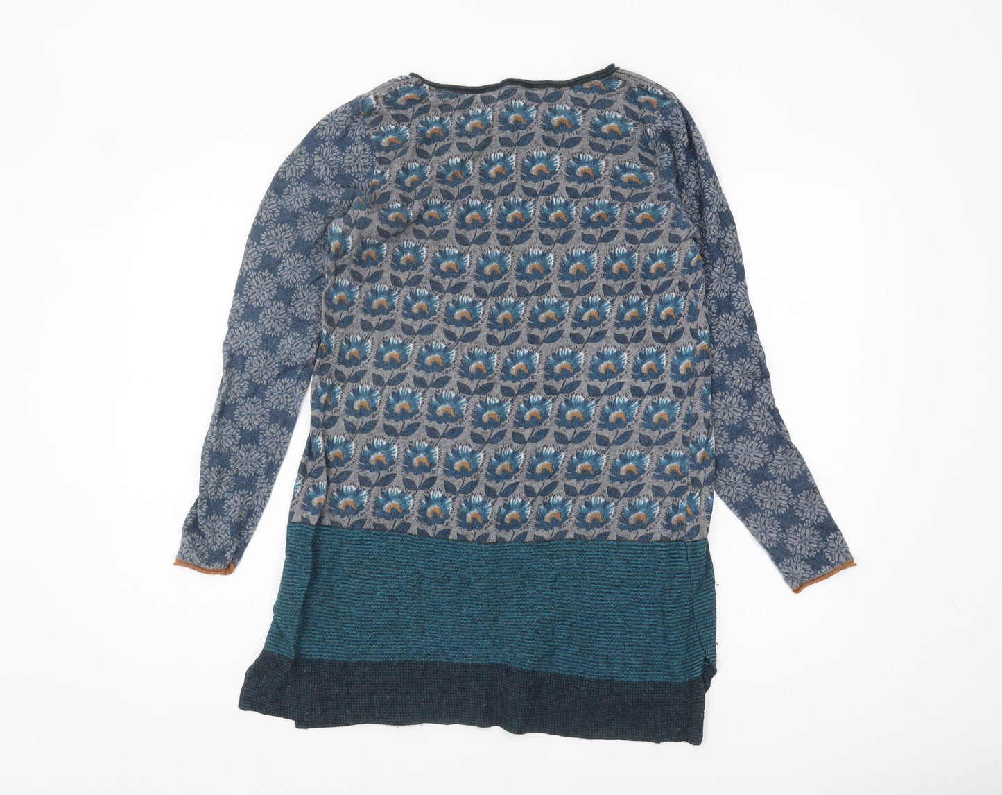 White Stuff Women's Multicoloured Pullover Jumper Size 12