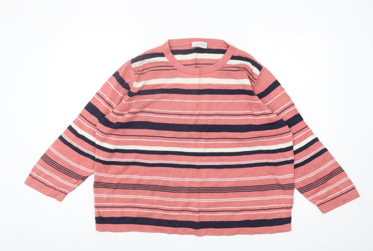 Cotswold Collections Women's Striped Pullover 2XL Multicoloured