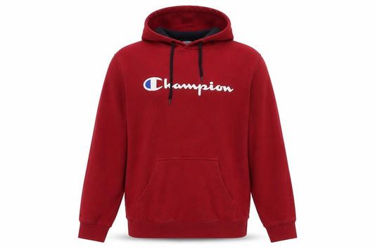 Mens UK S Regular Champion Red Pullover Hoodie