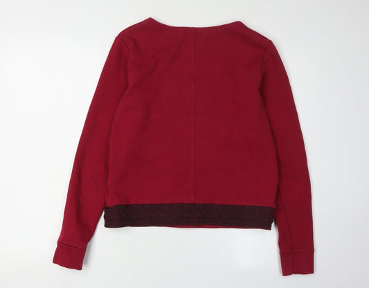 Nike Women's Red Pullover Sweatshirt L